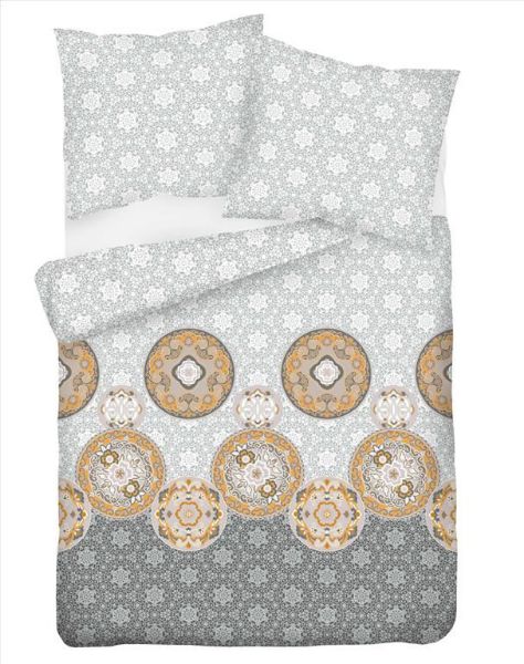 Obrazek Matex Pościel satynowa EXCLUSIVE 160x200, 70x80 wzór koła