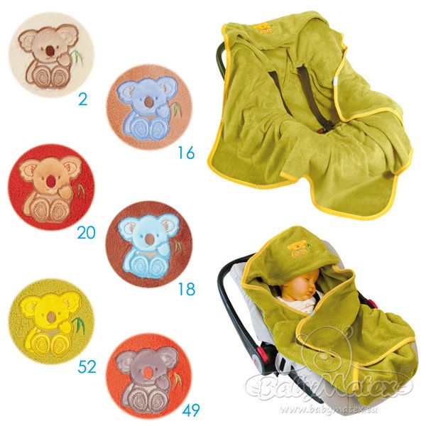 Picture of KOALA blanket for the baby car seat, 95x95cm