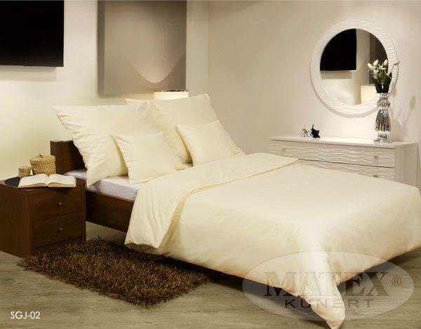 Picture of Satin Bed.set plain col.(220x200-1,70x80-2,40x40-2