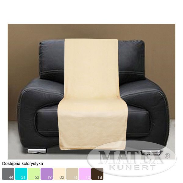 Picture of Plain colour armchair cover MUSTELLA, 65X170