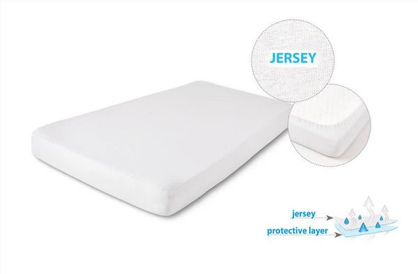 Picture of Hygienic pad, waterproof JERSEY sheet 40/50x80/90
