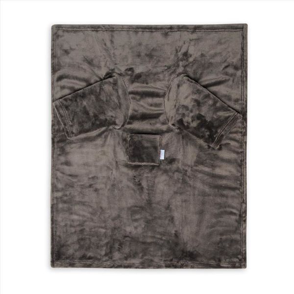 Obrazek Kocyk KANGOO MINI z rękawami i kieszonką, 70x90 