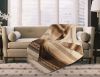 Picture of Cotton woven blanket MORENO with tassels, size 150x200cm