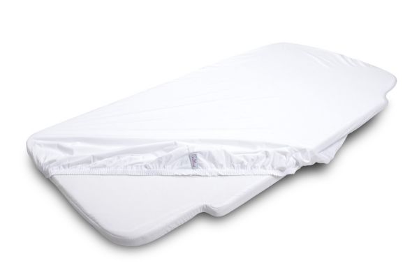 Obrazek BabyMatex Prześcieradełko nieprzemakalne JERSEY 58x110x8, Chicco Next2Me Forever, biały