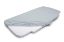 Obrazek BabyMatex Prześcieradło jersey z gumą 58x110x8, szare, dedykowane do łóżeczka Chicco Next2Me Forever, jasno szare