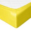 Obrazek BabyMatex Prześcieradło frotte PREMIUM z gumką, 70x140, żółte