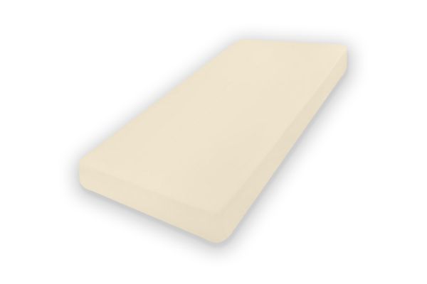 Obrazek BabyMatex Prześcieradło jersey z gumą 60x120, ecru