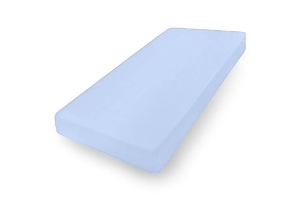 Obrazek BabyMatex Prześcieradło jersey z gumą 60x120, niebieskie