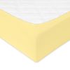 Obrazek BabyMatex Prześcieradło jersey z gumą 70x140, kremowe