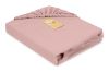 Obrazek BabyMatex Prześcieradło MUSLIN z gumą 60x120, brudny róż
