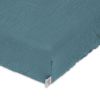 Obrazek BabyMatex Prześcieradło MUSLIN z gumą 60x120,  morskie