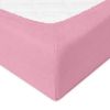 Obrazek BabyMatex Prześcieradło frotte CLASSIC z gumką, 60x120, różowe