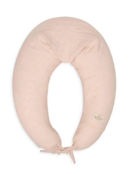 Obrazek BabyMatex Poduszka pozycjonująca "RELAX LINEN" 190 cm, jasny róż