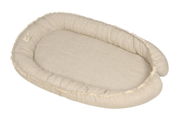 Obrazek BabyMatex Gniazdko PRESTIGE LINEN 55x80cm, szare
