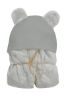 Obrazek Kocyk z kapturkiem KOALA MUSLIN, roz. 95x95