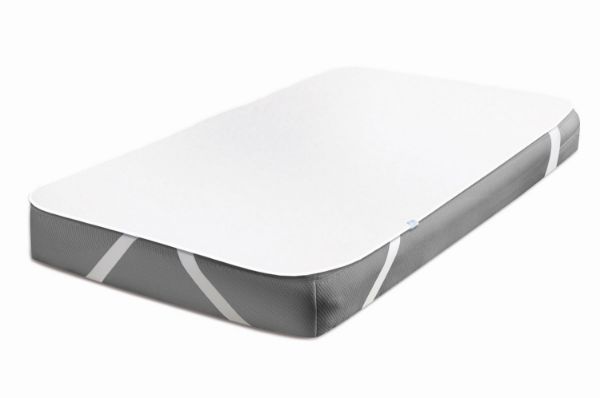 Obrazek Ochraniacz na materac dziecięcy BabyMatex Stabile 70x140 – biały, nieprzemakalny