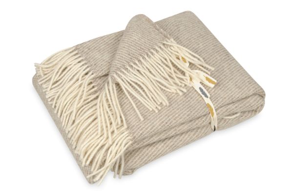 Picture of Matex Koc z wełny nowozelandzkiej MAORI 140x200, ciepły, beżowy