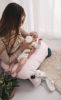 Obrazek BabyMatex Poduszka pozycjonująca miniRELAX bamboo, 150, różowa