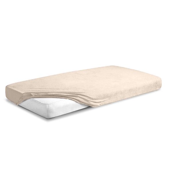 Picture of Terry fitted sheet(90/100x190/200)PREMIUM