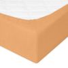 Obrazek Matex Prześcieradło frotte z gumą 110/120x190/200 PREMIUM, łososiowe