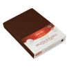 Picture of Matex Prześcieradło frotte z gumą 110/120x190/200 PREMIUM, brązowe