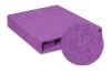 Picture of Matex Prześcieradło frotte z gumą 110/120x190/200 PREMIUM, ciemno fioletowe