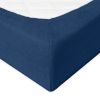 Picture of Matex Prześcieradło frotte z gumą 110/120x190/200 PREMIUM, granatowe
