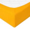 Obrazek Matex Prześcieradło frotte z gumą 130/140x190/200 Premium, pomarańczowe