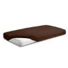 Obrazek Matex Prześcieradło frotte z gumą 130/140x190/200 Premium, brązowe