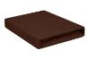 Obrazek Matex Prześcieradło frotte z gumą 130/140x190/200 Premium, brązowe