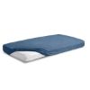 Obrazek Matex Prześcieradło frotte z gumą 130/140x190/200 Premium, ciemno niebieskie