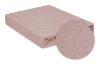 Obrazek Matex Prześcieradło frotte z gumą 150/160x190/200 PREMIUM, brudny róż