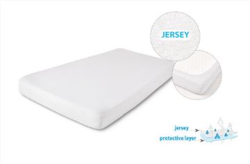 Pokaż szczegóły dla Podkład higieniczny Prześcieradło Nieprzemakalne JERSEY, roz. 80x200x20, białe Obrazek Podkład higieniczny Prześcieradło Nieprzemakalne JERSEY, roz. 80x200x20, białe
