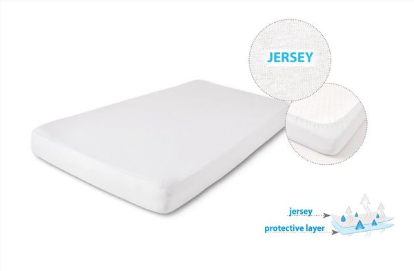 Picture of Hygenic pad w-proof&b-able JERSEY sheet 80x200