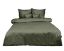 Picture of Matex Pościel adamaszkowa 160x200, 70x80 zielona z paskiem 1 cm