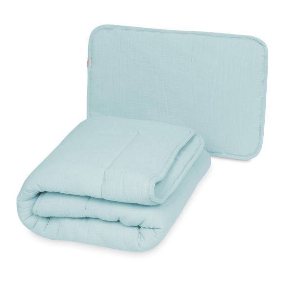 Obrazek MUSLIN Komplet KOŁDERKA i PODUSZKA 135x100+40x60