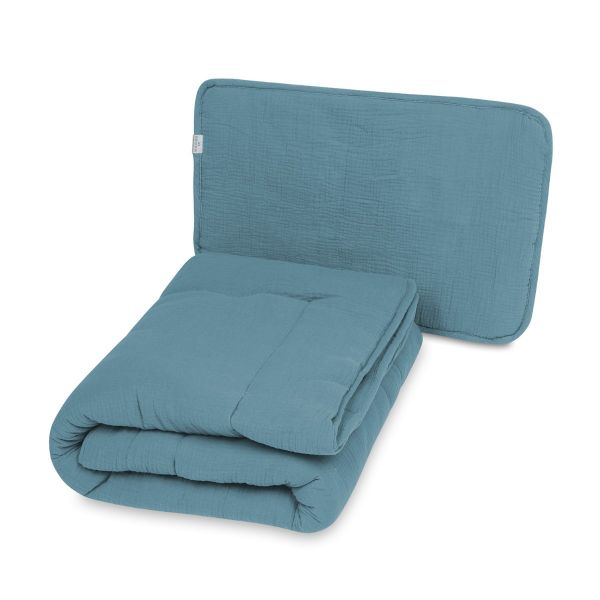 Obrazek MUSLIN Komplet KOŁDERKA i PODUSZKA 135x100+40x60
