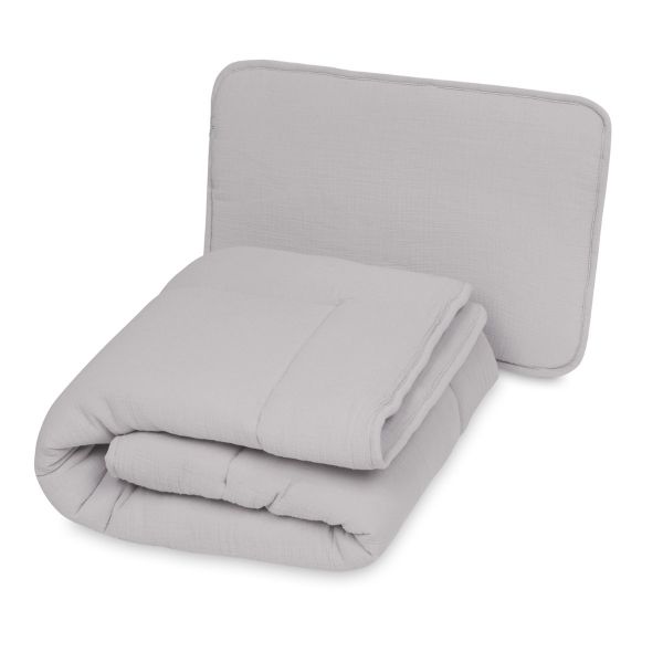 Obrazek MUSLIN Komplet KOŁDERKA i PODUSZKA 135x100+40x60