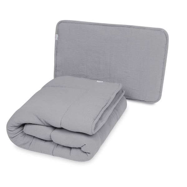 Obrazek MUSLIN Komplet KOŁDERKA i PODUSZKA 135x100+40x60
