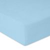 Obrazek BabyMatex Podkład higieniczny, prześcieradło nieprzemakalne z gumką FROTTE 60x120 cm, niebieski