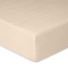 Obrazek BabyMatex Podkład higieniczny, prześcieradło nieprzemakalne z gumką FROTTE 60x120 cm, jasno beżowy