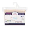 Obrazek BabyMatex Podkład higieniczny, prześcieradło nieprzemakalne z gumką FROTTE 70x140 cm, jasno beżowy