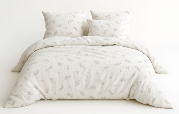 Obrazek Matex Pościel muślinowa 160x200,70x80, wzorzysta, motyw - Oliwki