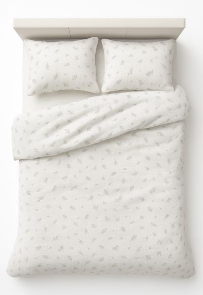 Obrazek Matex Pościel muślinowa 2200x200,70x80, wzorzysta, motyw - Oliwki