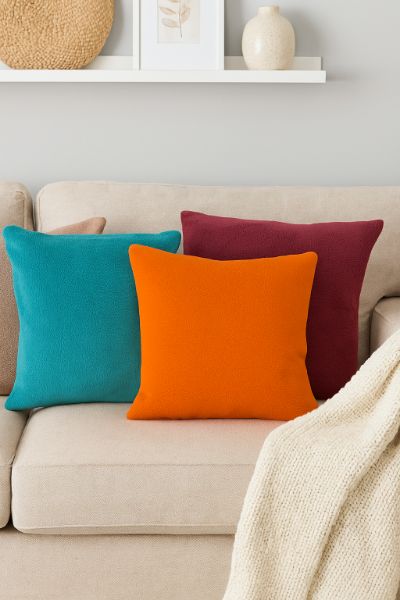 Picture of Poszewka dekoracyjna PLUSZ, 40x40+15 z zakładką