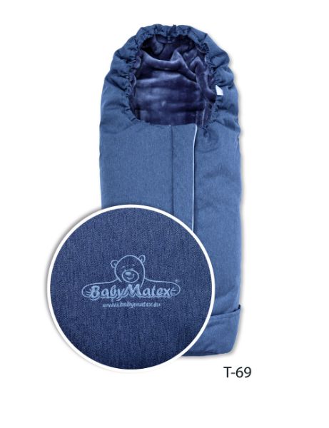 Picture of BabyMatex Śpiwór TRITON Footmuff, niebieski