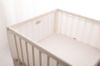 Obrazek BabyMatex Ochraniacz do łóżeczka BUMP AIR MUSLIN 180x30cm, biały