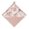 Obrazek BabyMatex Okrycie kąpielowe "MUSLIN DESIGN" 85x85 cm, różowe