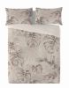 Picture of Matex Pościel lniana LINEN drukowana 220x200+30, 2 x 70x80+20. motyw: Duże Liście