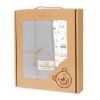 Obrazek BabyMatex Kocyk dla dziecka MUSLIN DESIGN, 75x100cm, ecru